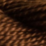 801-Dark Coffee Brown - DMC Pearl Cotton Skeins Size 3
