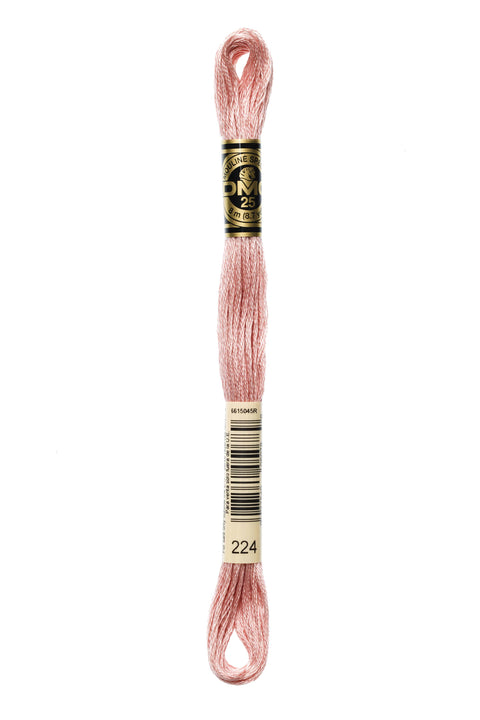 DMC224-Very Light Shell Pink - DMC Floss