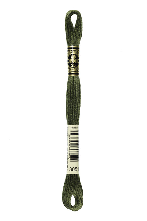 DMC3051-Dark Green Gray - DMC Floss