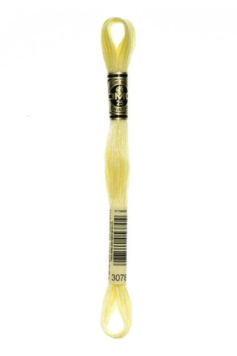 DMC3078-Very Light Golden Yellow - DMC Floss