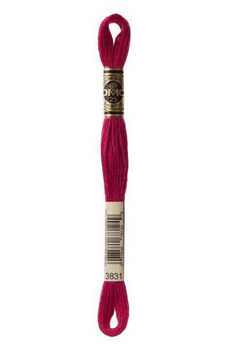 DMC3831-Dark Raspberry - DMC Floss