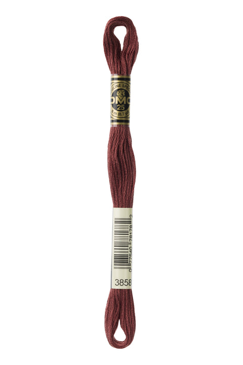 DMC3858-Medium Rosewood - DMC Floss