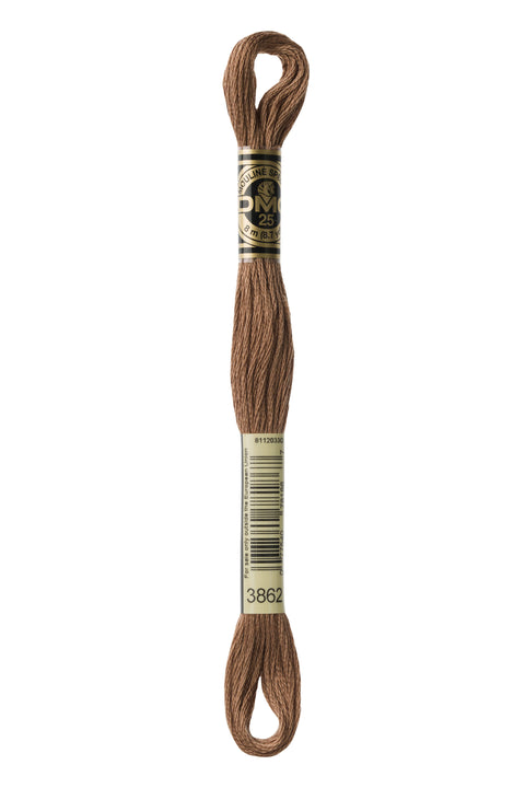 DMC3862-Dark Mocha Beige - DMC Floss