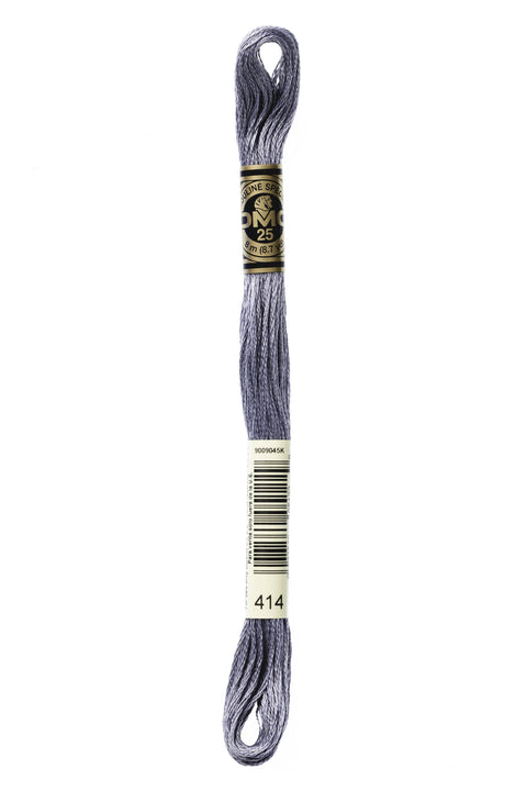 DMC414-Dark Steel Gray - DMC Floss