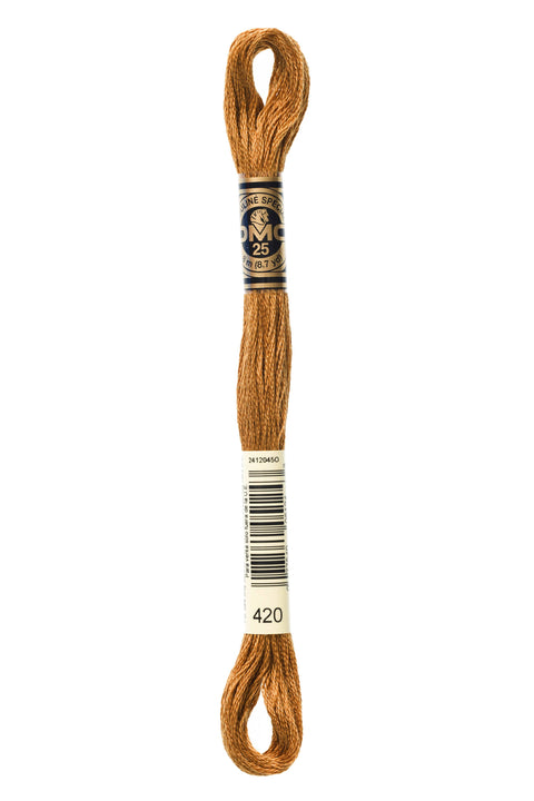 DMC420-Dark Hazelnut Brown - DMC Floss