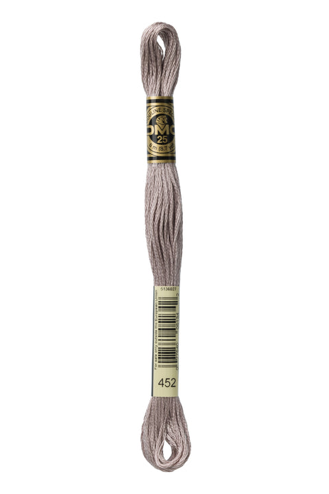 DMC452-Medium Shell Gray - DMC Floss