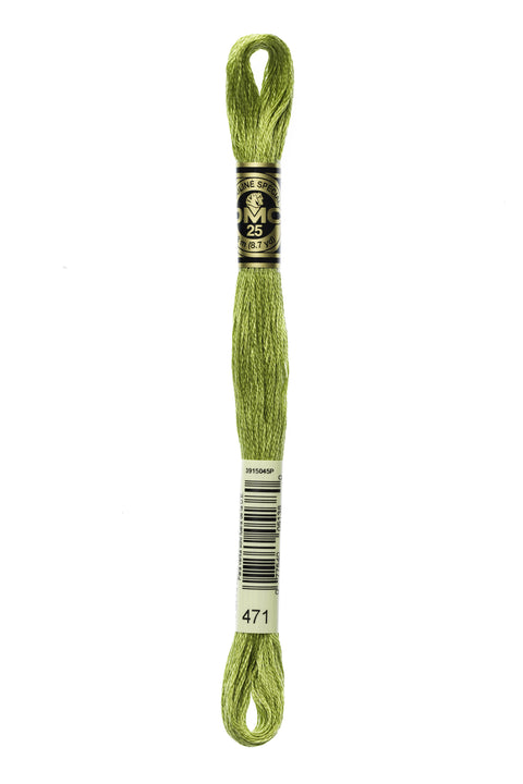 DMC471-Very Light Avocado Green - DMC Floss