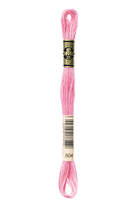 DMC604-Light Cranberry - DMC Floss