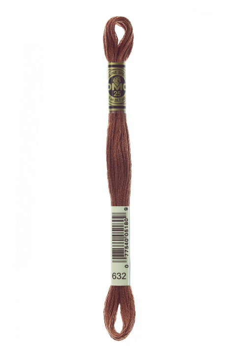 DMC632-Ultra Very Dark Desert Sand - DMC Floss