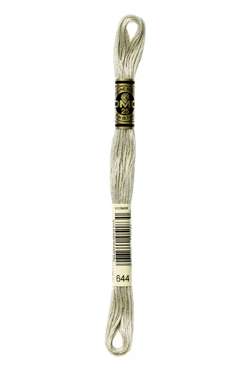 DMC644-Medium Beige Gray - DMC Floss