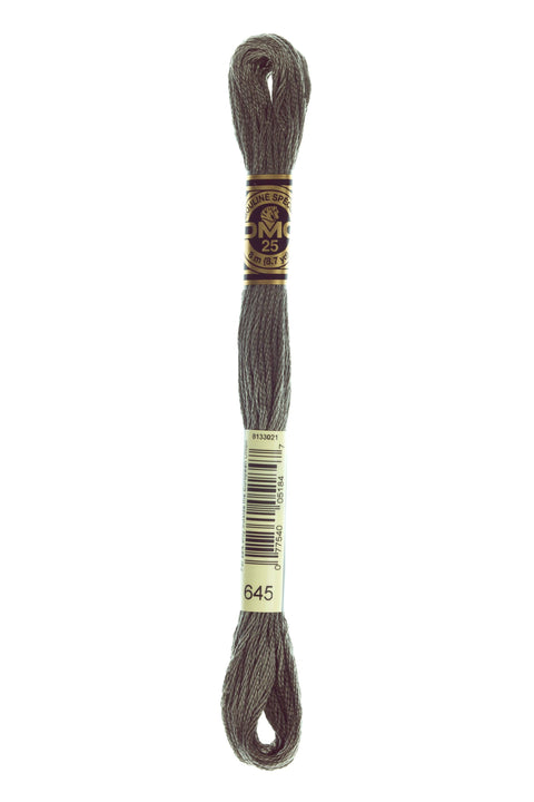 DMC645-Very Dark Beaver Gray - DMC Floss