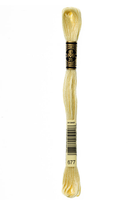 DMC677-Very Light Old Gold - DMC Floss