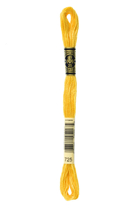DMC725-Medium Light Topaz - DMC Floss
