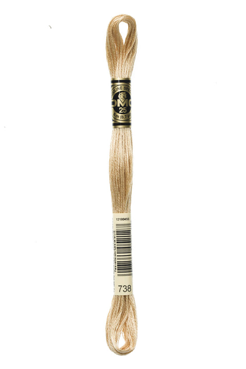 DMC738-Very Light Tan - DMC Floss