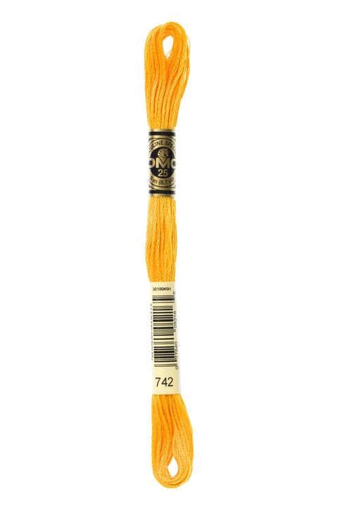 DMC742-Light Tangerine - DMC Floss