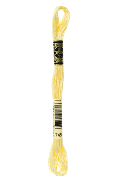 DMC745-Light Pale Yellow - DMC Floss