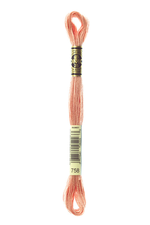 DMC758-Very Light Terra Cotta - DMC Floss