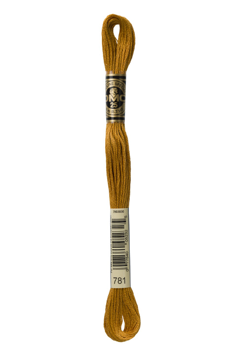 DMC781-Very Dark Topaz - DMC Floss