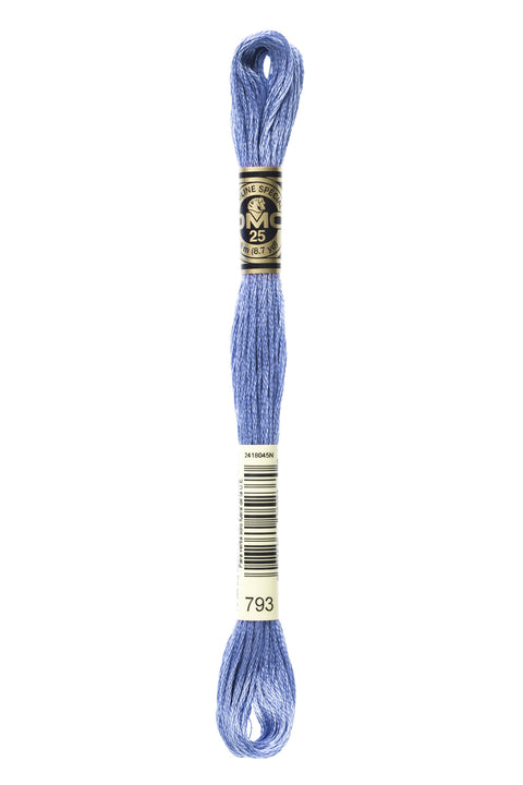 DMC793-Medium Cornflower Blue - DMC Floss