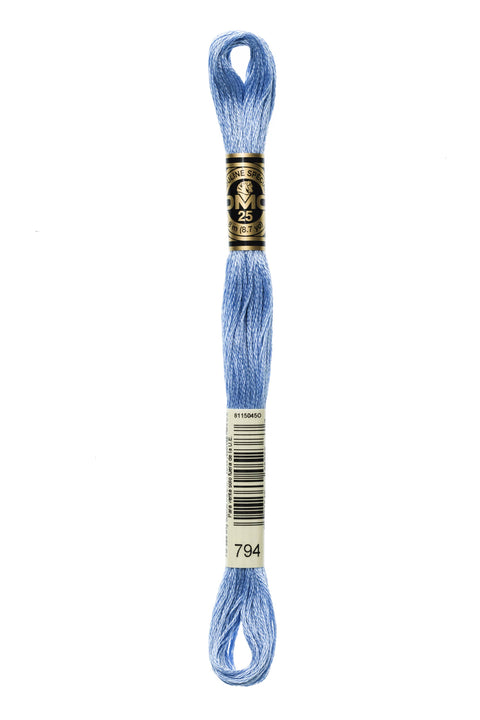 DMC794-Light Cornflower Blue - DMC Floss