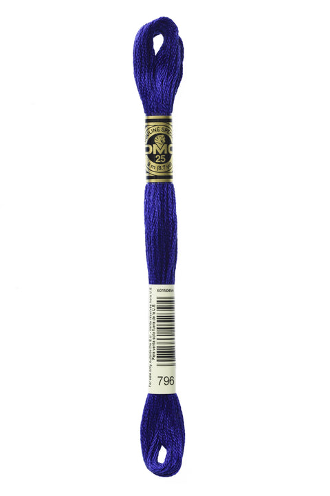 DMC796-Dark Royal Blue - DMC Floss