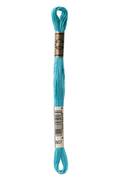 DMC807-Peacock Blue - DMC Floss
