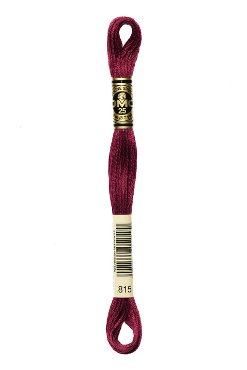 DMC815-Medium Garnet - DMC Floss