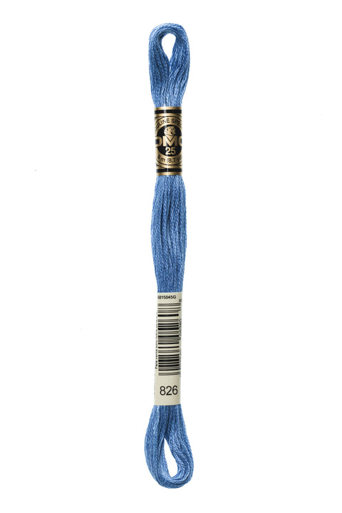 DMC826-Medium Blue - DMC Floss