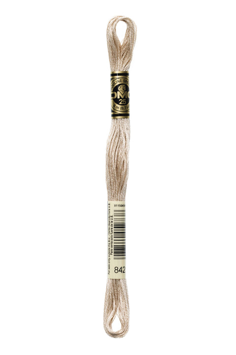 DMC842-Very Light Beige Brown - DMC Floss