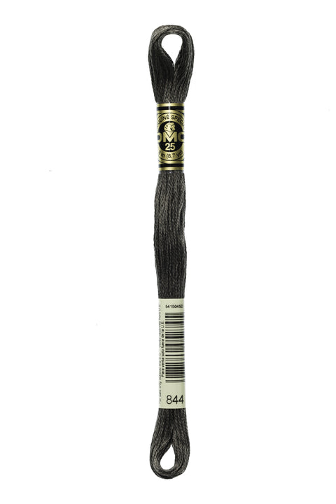 DMC844-Ultra Dark Beaver Gray - DMC Floss
