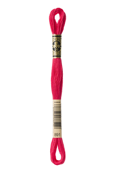 DMC891-Dark Carnation - DMC Floss
