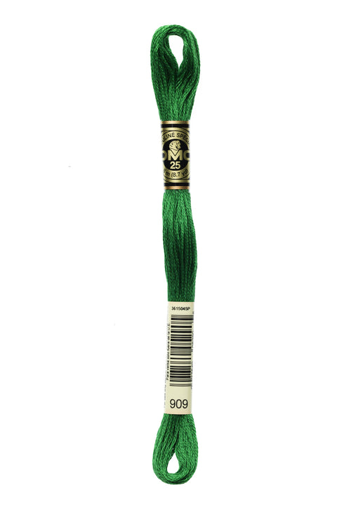 DMC909-Very Dark Emerald Green - DMC Floss