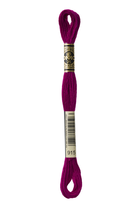DMC915-Dark Plum - DMC Floss