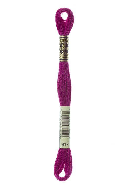DMC917-Medium Plum - DMC Floss