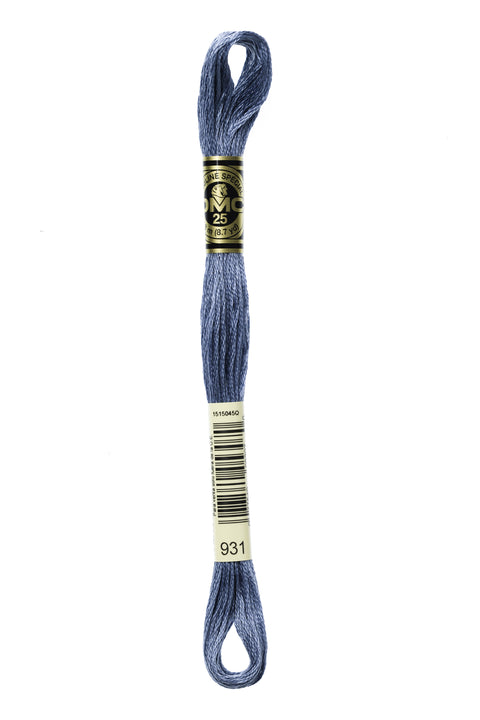 DMC931-Medium Antique Blue - DMC Floss