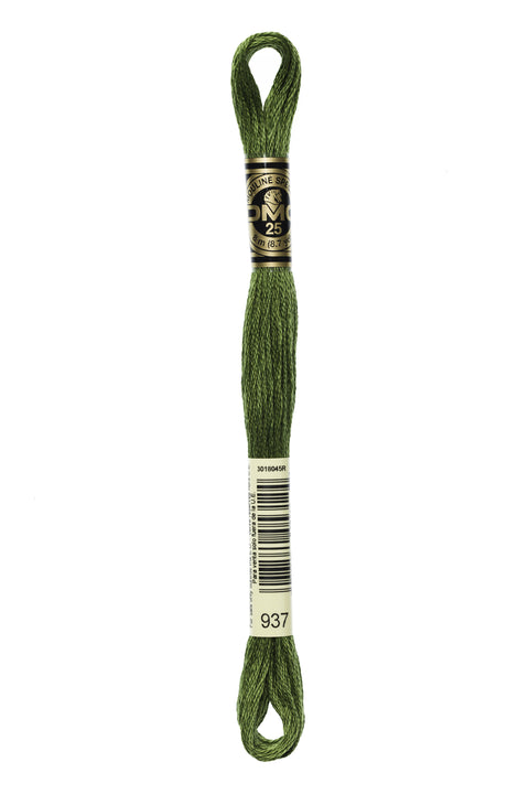 DMC937-Medium Avocado Green - DMC Floss