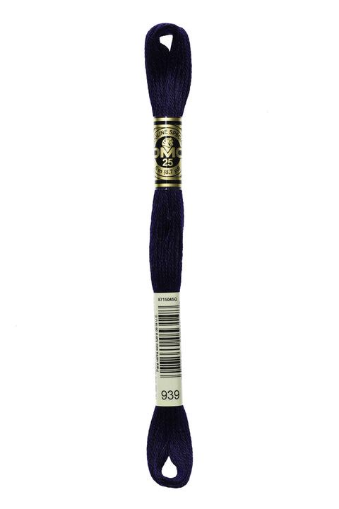 DMC939-Very Dark Navy Blue - DMC Floss