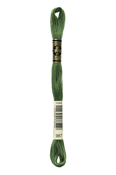 DMC987-Dark Forest Green - DMC Floss