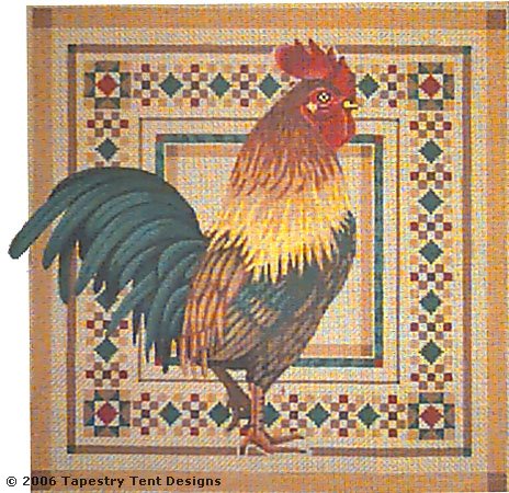 Rooster Pillow
