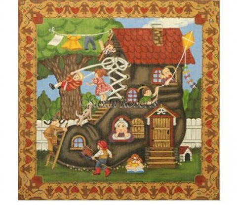 Old Woman in the Shoe Pillow