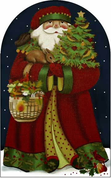 Fireside Forest Santa