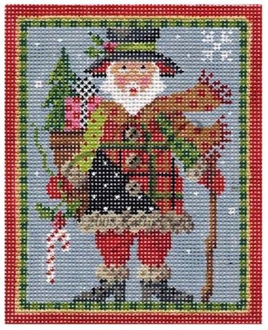 Patchwork Santa