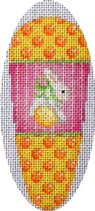 Orange Dots/White Bunny Carrot