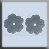 12118 Petite Flower 8mm Matte Silver - Mill Hill Treasure