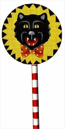 Cat Lollipop (with handpainted wooden stick)