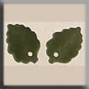 12144 Medium Leaf (2) Matte Olive - Mill Hill Treasure