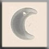 12184 Small Crescent Moon Matte Crystal - Mill Hill Treasure