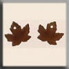 12201 Maple Leaf Matte Autumn Topaz - Mill Hill Treasure
