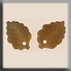 12203 Medium Leaf (2) Matte Topaz - Mill Hill Treasure