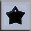 12221 Small Flat Star Black - Mill Hill Treasure